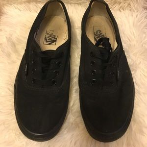 Black Vans